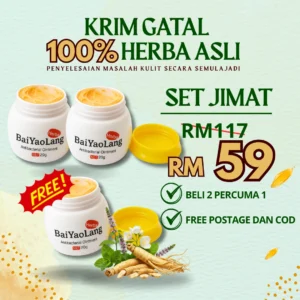 Krim Gatal-Set Jimat 3pcs